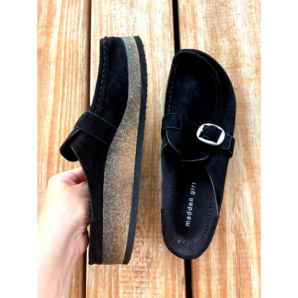 Madden Girl Shoes - Madden Girl Pacey Casual Slip On Shoes Loafers Mules Shoes Size 9